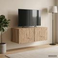 vidaXL Nástenná TV skrinka 59,5 x 41 x 30 cm Dub artisan
