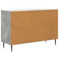 vidaXL Servírovacia skriňa so zásuvkou Betónovo sivá 89 x 34,5 x 62 cm