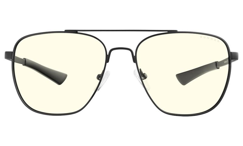 GUNNAR kancelárske/hermé okuliare MUSTANG ONYX číre sklá BLF 35 GUNNAR focus