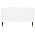 vidaXL Konferenčný stolík vysoký lesk biely 104x60x35 cm kompoz. drevo
