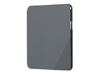 Puzdro s klopou pre tablet - termoplastický polyuretán (TPU), polyuretán - čierna - 10.9" - pre Apple 10.9-inch iPad (10. generácia); iPad A16 Wi-Fi, A16 Wi-Fi + Cellular