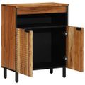 vidaXL Servírovacia skriňa Hnedá 60 x 33 x 75 cm Masívne mango drevo