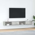 vidaXL TV skrinky 2 ks Betónovo sivá 100x31x25,5 cm Konštrukčné drevo