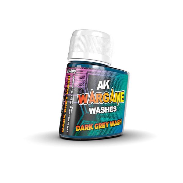 AK Interactive: Wargame Series - Dark Grey Wash