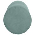 vidaXL Podložkové vankúše 2 pcs Morská zelená Ø 15 x 40 cm