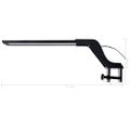 vidaXL LED svetlo do akvária so svorkami 25-45 cm modrá a biela