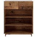 vidaXL Skrinka na topánky 73 x 38 x 87,5 cm Spracované drevo