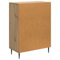 vidaXL Servírovacia skriňa Dub artisan 66 x 34,5 x 89,5 cm
