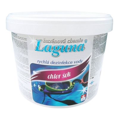 Prípravok pre chlórovú dezinfekciu bazénovej vody LAGUNA Chlor Šok 9kg