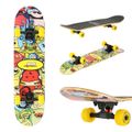 Skateboard NILS Extreme CR3108 Color Worms 1