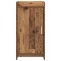 vidaXL Servírovacia skriňa Staré drevo 40 x 36 x 80 cm