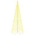 vidaXL Vianočný stromček so špicom 3000 teplých bielych LED 800 cm