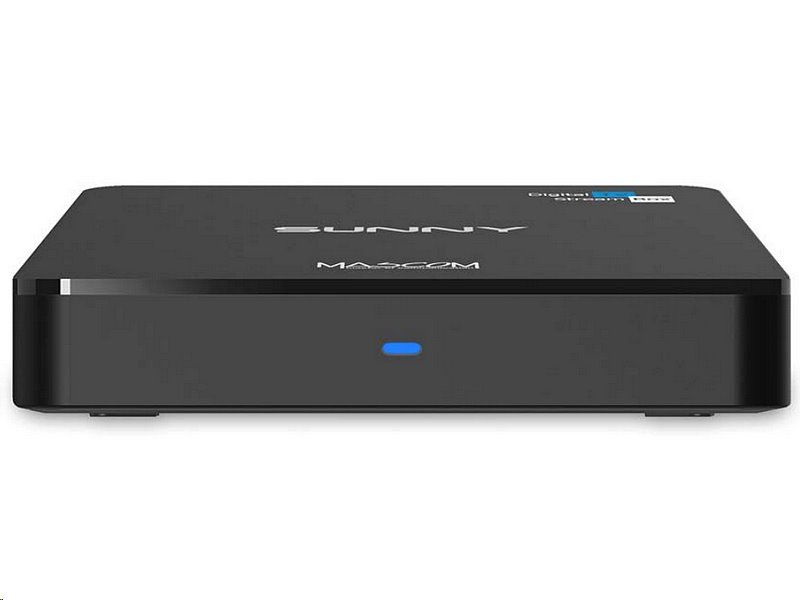 MASCOM SUNNY-T Android TV 12 4K UHD Android TV multimediálny prehrávač s tunerom DVB-T2