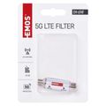 LTE filter EMOS EM694F (5-694 MHz, LTE 5G útlm 40 dB)