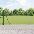 vidaXL Hexagonálne oplotenie s betónovým podstavcom 10 x 1,2 m Zelená