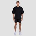 Tričko GymRat Black - GymBeam, veľkosť XL