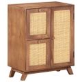 vidaXL Komoda 60x35x75 cm masívne mangovníkové drevo