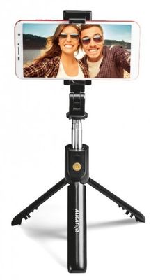 Bluetooth selfie tyč ALIGATOR HA12, čierna