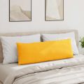 vidaXL Vankúše na pohovku 2 pcs Svetložltá 120 x 40 cm