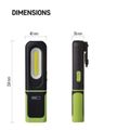 EMOS P4537 COB LED + SMD LED nabíjecí svítilna, 330 lm, 1200 mAh