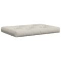 vidaXL Vankúš na paletu VIANEN 100% polyester Biela 120 x 80 x 12 cm