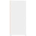 vidaXL Komoda biela 40x33x70 cm spracované drevo