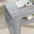 vidaXL Konferenčný stolík Sivý Sonoma 66 x 49,5 x 45 cm