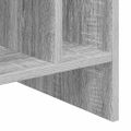 vidaXL Skrinka na gramofónové platne Sivý Sonoma 78,5 x 35 x 45 cm
