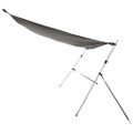 vidaXL Tieniaci nadstavec v tvare T antracitový 170x208x(115-183) cm