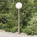 vidaXL Stĺpikové svietidlo so senzorom 120 cm nehrdzavejúca oceľ IP44