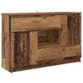 vidaXL Servírovacia skriňa Staré drevo 100 x 30 x 65,6