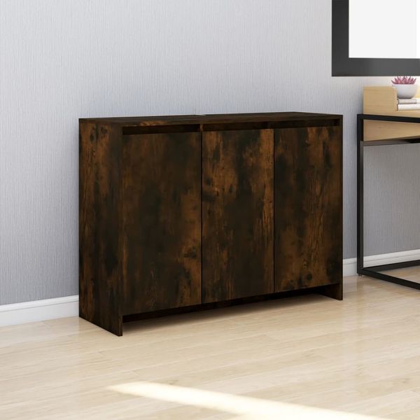 vidaXL Komoda dub sonoma 102x33x75 cm drevotrieska