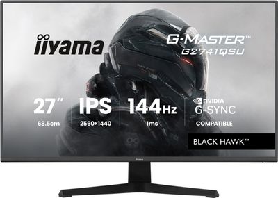 iiyama G-Master/G2741QSU-B1/27''/IPS/QHD/144Hz/1ms/Čierna/3R