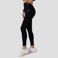 Dámske legíny Ribbed FLO Black - GymBeam