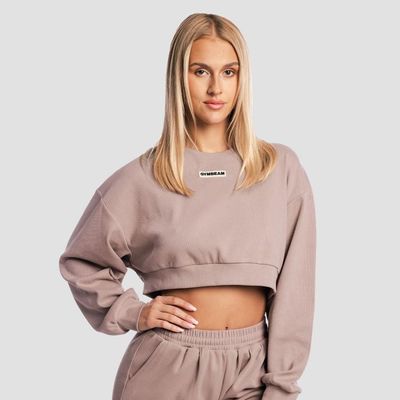 Dámska mikina Cropped Aura Roux - GymBeam, veľkosť XS