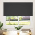 vidaXL roleta Blackout Black 160x150 cm Šírka látky 156,6 cm Polyester
