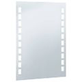 vidaXL Kúpeľňové nástenné zrkadlo s LED osvetlením 60x80 cm