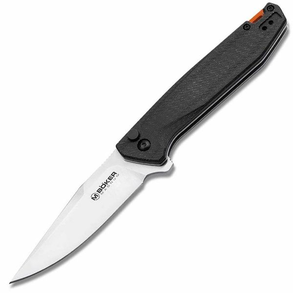 Magnum 01SC719 Border Forest Folder vreckový nôž 8,6 cm, Satin, čierna, Micarta