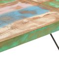 vidaXL Barový stôl 150x70x107 cm masívne recyklované drevo a železo
