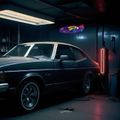 MANTA CAR, LED Neon plexi dekorácia