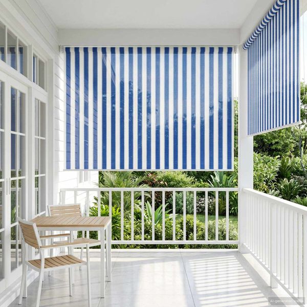 vidaXL Vonkajšia roleta s blokovaním UV žiarenia 90% 180 x 230 cm HDPE