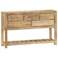 vidaXL Komoda z mangovníkového dreva 120x30x75 cm