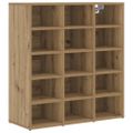 vidaXL Skriňa na topánky 77,5 x 30 x 83,5 cm Kompozitné drevo