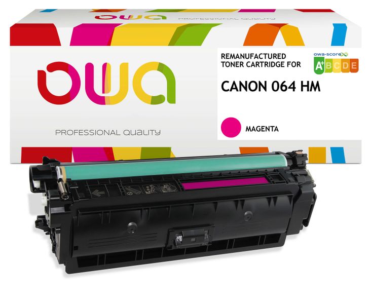 OWA Armor toner kompatibilný s Canon CRG-064H M, 10400 strán, červená/magenta