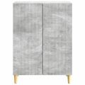 vidaXL Servírovacia skriňa Betónovo sivá 66 x 34,5 x 90 cm