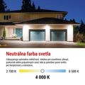 LED reflektor SIMPO 30W, biely, IP65, 3000 lm, neutrálna biela
