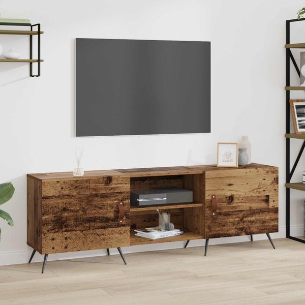 vidaXL TV skrinka Staré drevo 150 x 30 x 50 cm Kompozitné drevo
