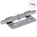 vidaXL Zámok 1800 ks Strieborná 46 x 17 x 1,2 mm Oceľ