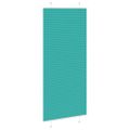 vidaXL Plisovaná roleta petrolejovo zelená 100x200 cm šírka látky 99,4 cm polyester