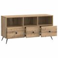 vidaXL TV skrinka 102 x 34,5 x 50 cm Dub artisan Kompozitné drevo
